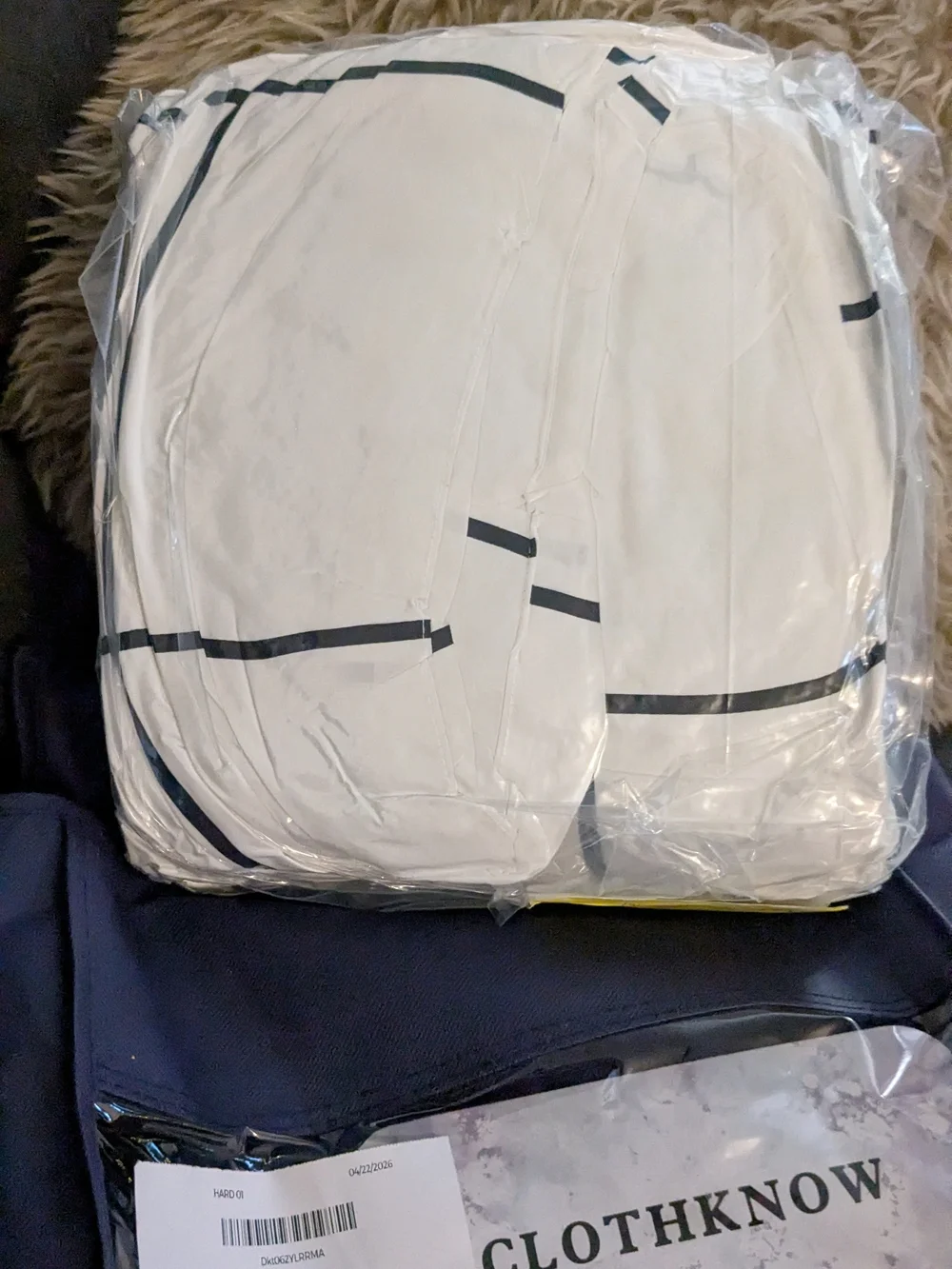 Classic Grid White and Black Comforter Set Twin